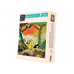 Puzzle en bois - Les pandas (250 pcs) 