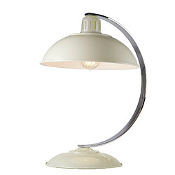 Elstead Lighting Lampe de bureau 1 lumière Oyster White, E27 