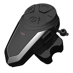 BT-S3 Intercom Auto-réponse Bluetooth pour casque étanche pour moto Noir 