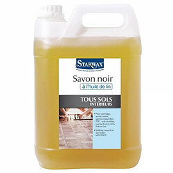 Savon noir STARWAX à l'huile de lin - 5L - 5151