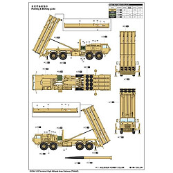 Trumpeter Maquette Camion Terminal High Altitude Area Defence (thaad)