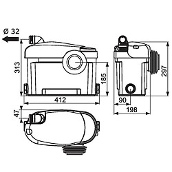 Avis Broyeur adaptable W15SP ultra silence Watermatic W15SPA87G16