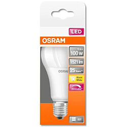 OSRAM Ampoule LED Standard dépolie radiateur variable - 13W