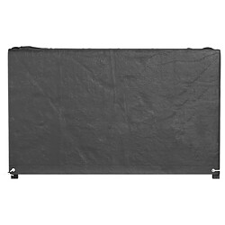 Avis vidaXL Housses salon de jardin 2pcs 8œillets 125x55x75cm rectangulaire