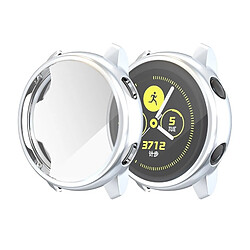 Avis Wewoo Boîtier de montre Etui de protection TPU Full Coverage de Samsung Active Watch Argent