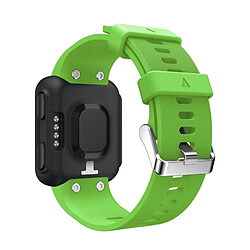 Wewoo Bracelet pour montre connectée Dragonne Sport en silicone Garmin Foreruuner 35 Vert