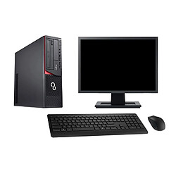 PC Fujitsu E920 DT Ecran 27" Intel i5-4570 RAM 16Go Disque 2To Windows 10 Wifi - Occasion