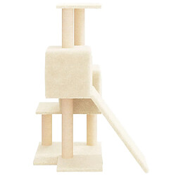 Acheter Arbre à chat avec griffoirs,niche pour chat en sisal Crème 82 cm -MN17624