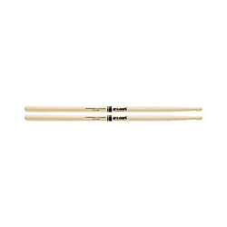 Pro-Mark 747B Super Rock Paire de baguettes Olive en bois Hickory américain Import Royaume Uni 