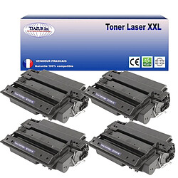 T3Azur 4 Toners compatibles avec HP LaserJet P3005, P3005D, P3005DN 4 Toners compatibles avec HP LaserJet P3005, P3005D, P3005DN remplace HP Q7551X (51X) Noir - 13 000p