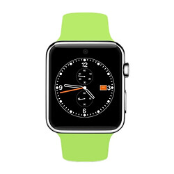 Wewoo Montre conectée vert 1.54 pouces IPS Full View Écran tactile capacitif complet MTK2502C-ARM7 Bluetooth 4.0 Smartwatch Téléphone, GSM / Smart Bouton / Augmenter à l'écran lumineux / Flip main à l'interface de commutation / 3D Accélération / Podomètre Analy