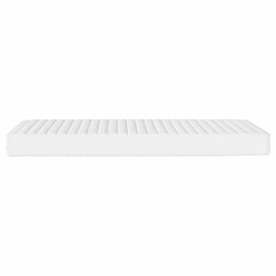 Acheter Maison Chic Matelas en mousse, Matelas doux blanc 140x200 cm dureté H2 H3 -GKD51188