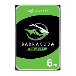 Seagate Technology SEAGATE - Disque dur Interne HDD - BarraCuda - 6To - 5 400 tr/min - 3.5 ST6000DM003