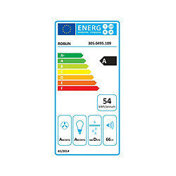 Groupe filtrant 52cm 66db 712m3/h blanc - 6208176 - ROBLIN