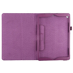 Acheter Wewoo Housse Étui Coque Etui à rabat horizontal pour iPad 10.2 / 10.5 texture Litchi avec support Violet