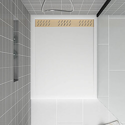 Aurlane Receveur de douche 100x80 pas cher