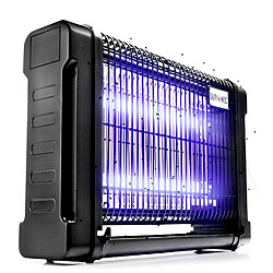 Duronic FK8412 Lampe Répulsif à Moustiques Mouches Insectes électrique 12W | 2 Lampes Ultraviolet de 6W à Double Grille 4000V | Mural ou sur Socle | Attrape Mouche et Tueur d'Insectes d'intérieur