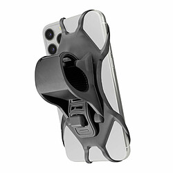 Support Smartphone pour Vélo Celly SWIPEBIKEGR Gris Silicone 