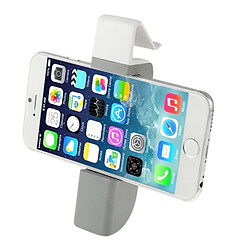 Wewoo Support Holder gris et blanc pour iPhone 6 6 plus, 5 5C 5S, Samsung Galaxy S6 / S5 / S IV, Sony, Nokia, Huawei, Lenovo + universel de de téléphone de ventilation d'air de voiture