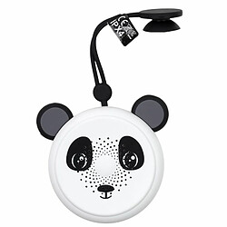 Paris Prix Enceinte Ventouse Waterproof Panda 22cm Blanc