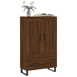 Avis Maison Chic Buffet,Meuble de Rangement,commode pour salon,Cuisine chêne marron 69,5x31x115 cm bois d'ingénierie -MN43298