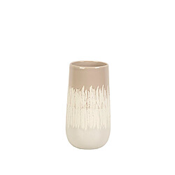 Vase Romimex Beige Gris Céramique 14 x 23 x 14 cm