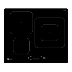 Acheter Table de cuisson induction 60cm 3 feux 7200w noir - is33q60ne - INDESIT