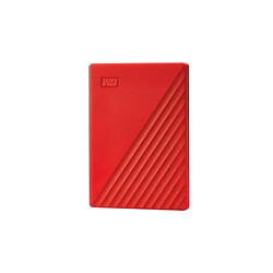 Disque Dur Externe Western Digital My Passport 2 To Rouge 