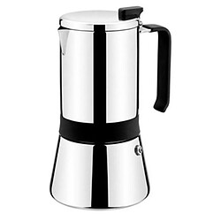 Totalcadeau Cafetière moka en acier inoxydable (4 Tasses) pas cher Cafetière moka en acier inoxydable (4 Tasses)