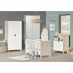 Baby Price Commode 2 portes et 1 niche pas cher