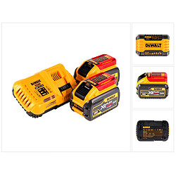 Pack de 2 batteries XR Flexvolt Dewalt DCB118X2 18 54 V 9 3 Ah chargeur rapide