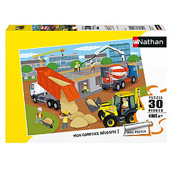 Nathan Puzzle 30 pièces : Le chantier