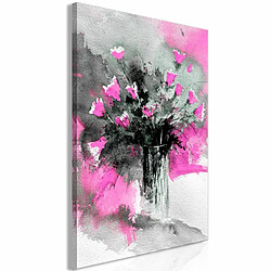 Paris Prix Tableau Imprimé Bouquet of Colours Pink 40 x 60 cm 