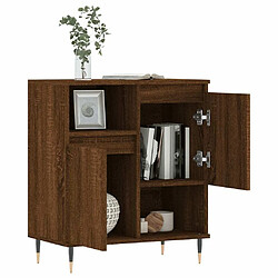 Acheter Maison Chic Buffet,Meuble de Rangement,commode pour salon,Cuisine Chêne marron 60x35x70 cm Bois d'ingénierie -MN82069