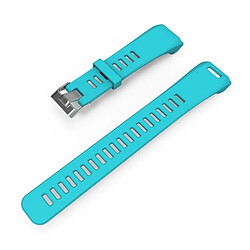 Avis Wewoo Bracelet pour montre connectée Dragonne Sport en silicone Garmin Vivosmart HR 1 Bleu ciel