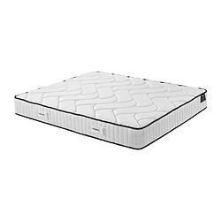 Vente-Unique Matelas 160 x 200 cm anti-feu ressorts ensachés 5 zones et mémoire de forme ép.25cm - VERNA de YSMÉE HÔTEL