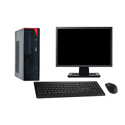 PC Fujitsu E520 DT Ecran 27" Intel i5-4570 RAM 16Go Disque 250Go Windows 10 Wifi - Occasion