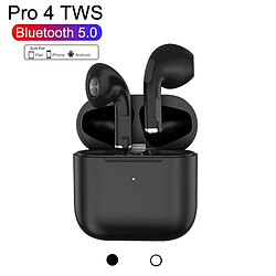 GUPBOO Écouteurs sans fil d'origine Air Pro 4 TWS Bluetooth 5.0 Mini écouteurs intra-auriculaires avec étui de charge Sport Smartphone Headset 