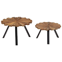 Acheter vidaXL Tables basses 2 pcs Bois de récupération massif