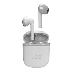 Jaz Silk True Écouteurs Stéréo Sans Fil Intra-Auriculaires Lithium Polymère Blanc 