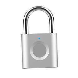 Cadenas D'empreintes Digitales Smart Lock USB Intelligent Pour Casier Sac à Dos Noir