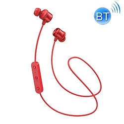 Wewoo Écouteur Bluetooth JR-D3S 4.2 double batterie sport casque rouge