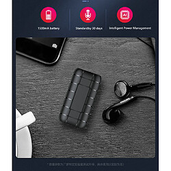 Universal Mini magnétophone numérique fonctionnant pendant 20 jours Réduction du bruit en haute définition Prise en charge de 16 Go TF Clip Activation vocale | pas cher