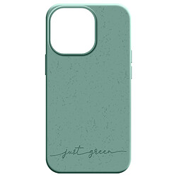 Just Green Coque iPhone 14 Pro Eco Vert Foncé