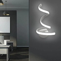 Universal Applique murale à LED 18W Forme spéciale Ondes individuelles Applique murale à LED Dimmer Allée Couloir Lumière Porche (Lumière blanche) pas cher