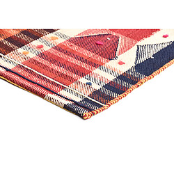 Avis Vidal Tapis de laine 206x138 multicolore Jajim