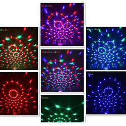 1x Disco Party Lights Strobe LED DJ Ball Activé Par Le Son Ampoule Dance Lamp pas cher