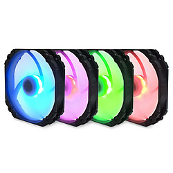 Scythe Kaze Flex Round RGB PWM Ventilateur Scythe Kaze Flex Round RGB PWM Ventilateur