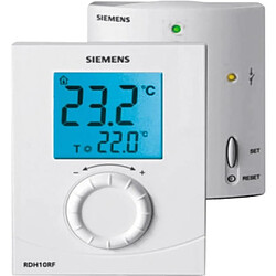 Siemens Thermostat électronique sans fil RDH100RF/SET