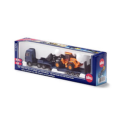 SIKU MAN camion surbaisse avec chargeuse JCB 1:87